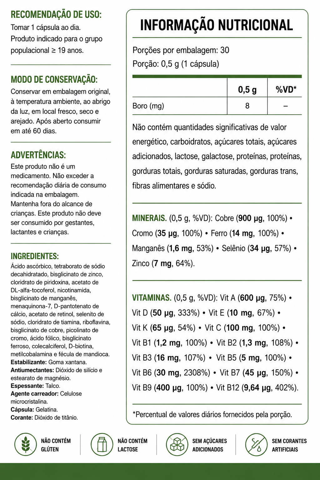 Multivitamínico Homem®