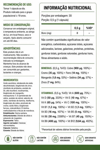 Multivitamínico Homem®